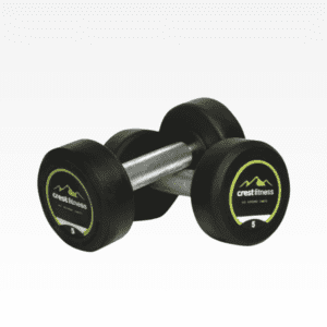 CREST ROUND RUBBER DUMBBELLS Dumbbells